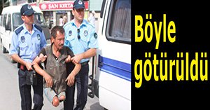 Zabıta dilenciyi böyle götürdü...