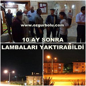 10 AY SONRA LAMBALARI YAKTIRABİLDİ