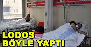 15 kişi sabodan zehirlendi