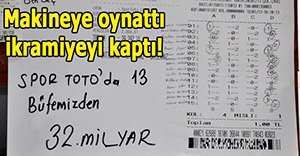 65 yaşında büyük ikramiyeyi kazandı!