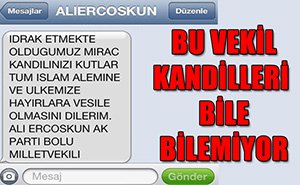 Ali Ercoşkun gaf konusunda Çiller'i geçti..