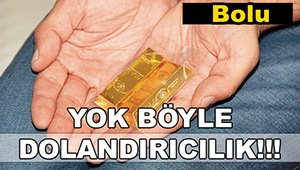 Bakır'ı altın diye sattılar