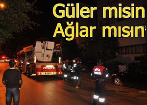 Balkonda ateş yakınca...