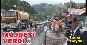 BAŞKAN'DAN YOL MÜJDESİ
