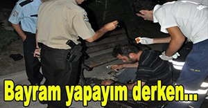 BAYRAM DİNLEMEDİ, PARKTA SIZDI!