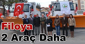 Belediye’ye 2 araç daha kazandırıldı