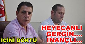"BENİM HERKESE İHTİYACIM VAR"