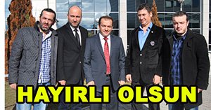 BGC'den hayırlı olsun ziyareti...