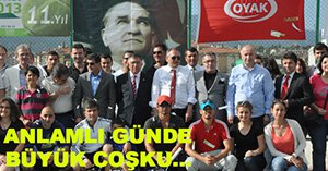 Bolu'da tenis rüzgarı