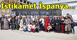 Bolulu kursiyerler İspanya'ya gitti