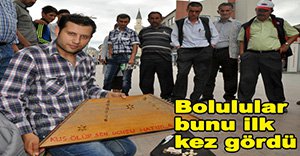 BOLULULARI ŞAŞIRTAN SANATÇI