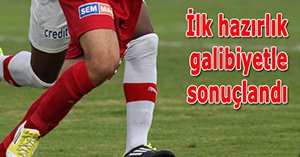 Boluspor, Antalya kampının ilk hazırlık maçını kolay geçti