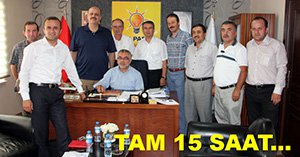 BÖYLE TOPLANTI GÖRÜLMEDİ!