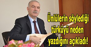 Bu türkü ne için yazıldı ?