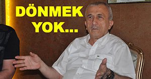 Bu yoldan dönmem