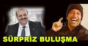 Cem Yılmaz'la karşılaştı...