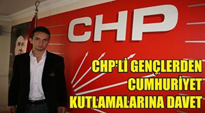 CHP'Lİ GENÇLERDEN BAYRAM DAVETİ