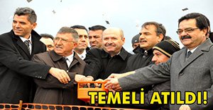 DEV YATIRIMIN TEMELİ ATILDI!