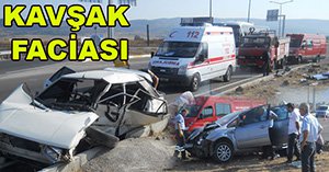 FECİ KAZA.. 2 ÖLÜ 7 YARALI