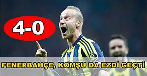 FENERBAHÇE KOMŞU DA EZDİ GEÇTİ: 4-0