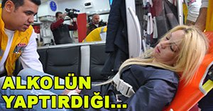 Genç kız erkek berberinde sızıp kaldı