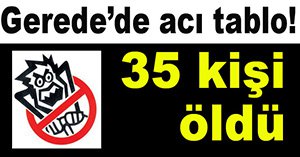 GEREDE'DE ACI TABLO! 35 ÖLÜ