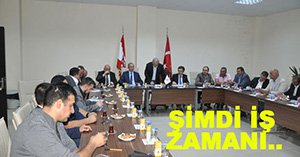 Görev dağılımı yapıldı artık iş zamanı