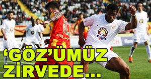 Gözümüzü zirveye diktik.