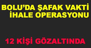 Hastanede şafak operasyonu