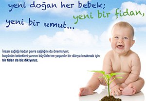 İki fidanı birlikte büyütelim