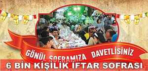 İZZET BAYSAL CADDESİ'NDE GÖNÜL SOFRASI