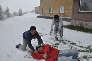 KAR GELDİ HAZIR OLUN....