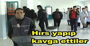 Kavgada sopalar konuştu