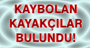 Kayakçılar  bulundu