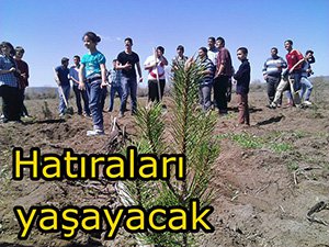 Mülteciler için 'Hatıra Orman' oluşturuldu