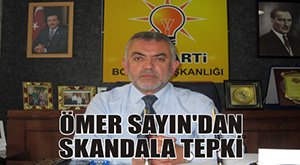 Ömer Sayın ateş püskürdü