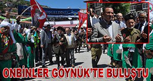 Onbinler Göynük'te buluştu