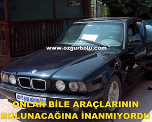ONLAR BİLE ARAÇLARININ BULUNACAĞINA İNANMIYORDU