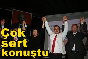 Özcan sert konuştu