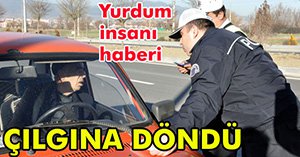 POLİS CEZA KESİNCE ÇİLEDEN ÇIKTI!