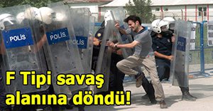 Polisten biber gazlı müdahale