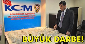 POLİSTEN KAÇAKÇILARA BÜYÜK DARBE!