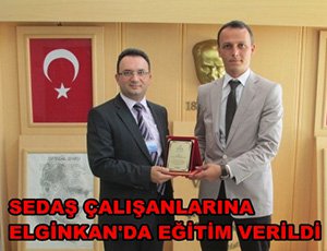 SEDAŞ ÇALIŞANLARINA ELGİNKAN'DA EĞİTİM VERİLDİ