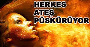 Siyasi arena ateş gibi...