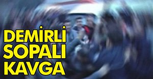 TAŞERON İŞÇİLER DEMİRLERLE BİRBİRİNE GİRDİ!