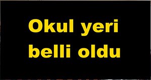 TOBB Okulu için adres netleşti