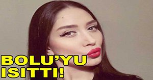 ÜNLÜ MANKEN BOLU'YU ISITTI!