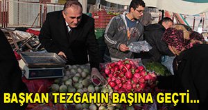 USTA TEZGAHA GEÇTİ...