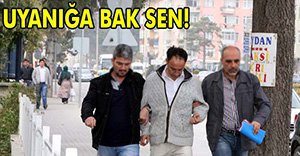 UYANIK HIRSIZ KOVALAMACA SONRASI YAKALANDI!