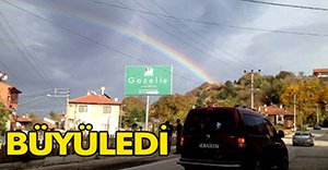 YAĞMURDAN SONRA BÜYÜLEYEN GÖRÜNTÜ